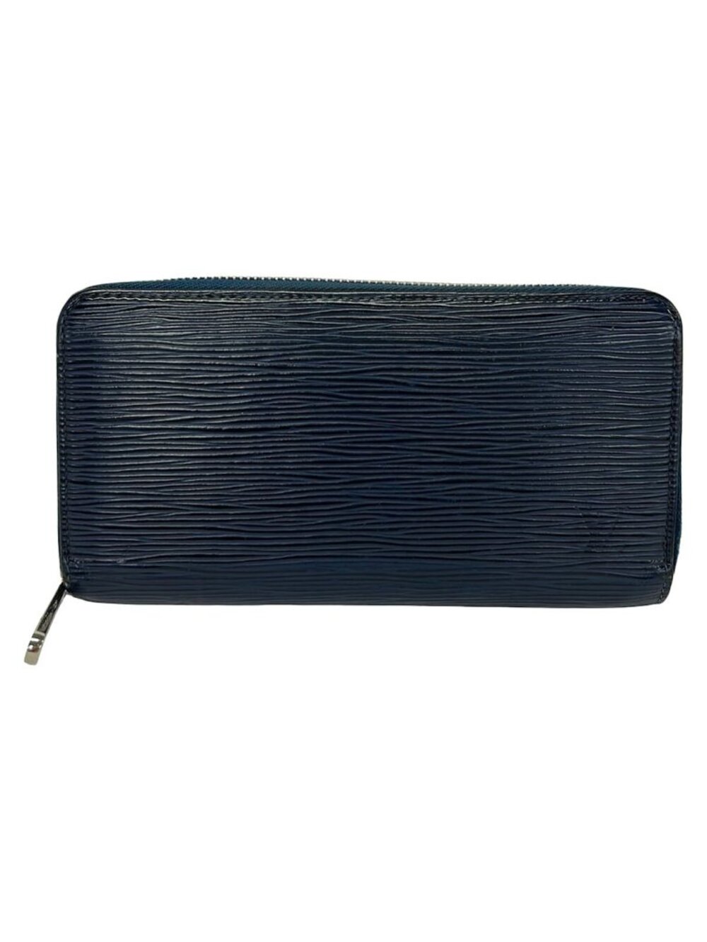 Louis Vuitton Wallet Epi Zippy Indigo Blue Leather